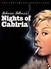 Nights of Cabiria DVD, 1999, Criterion Collection