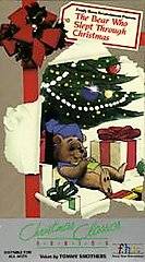 The Bear Who Slept Through Christmas VHS, 1991