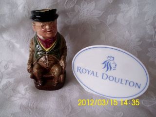 Royal Doulton Toby Jug Mr Pickwick D6261 Designed By Harry Fenton