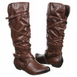 New Fergalicious by Fergie Roughrider Womens Boots Brown