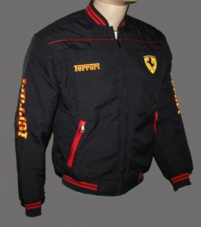 Ferrari Jacket   Black / embroidered logos