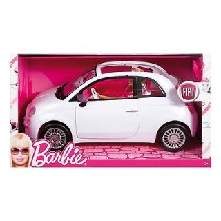   in Box Barbie Doll with Fiat 500 Cinquecento Car, Voiture, Collectible