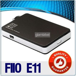Fiio E11 PORTABLE HEADPHONE AMPLIFIER+3.5m​m/USB CABLE A