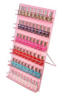 Nail Varnish Holder, pink ( FREE STANDING OR WALL MOUNT )