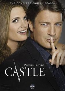 Castle The Complete Fourth Season DVD, 2012, 5 Disc Set