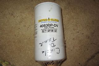   CLEAR 40830PDV CHAMPION LAB INC FUEL FILTER CROSS REFERENCE WIX 24348
