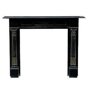 New Solid Wood Fireplace Mantle Surround   87200b