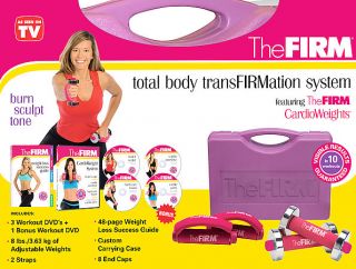   THE FIRM Cardio Weight System DVD, 2007, Kit Included