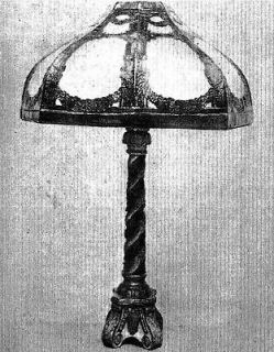 1921 Edwardian Flapper Era manual on CD antique lamp fabric Lamp shade 