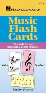 Music Flash Cards Set by Hal Leonard Corporation Staff 1998, Paperback 
