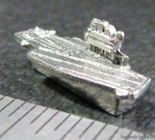   Monopoly GI Joe Collector USS Flagg metal token pewter pawn mover G.I
