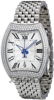 Bedat No. 3 Opaline Guilloche Dial Diamond Bezel Ladies Watch 315.031 