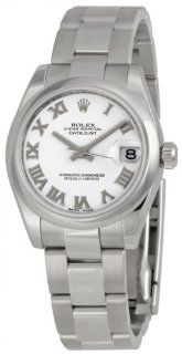 Rolex Datejust White Roman Dial Oyster Bracelet Unisex Watch 178240WRO 