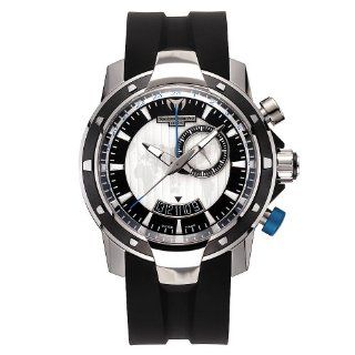 TechnoMarine Mens 609026 UF6 GMT Silver Dial Watch Watches  
