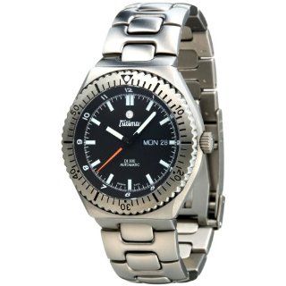Tutima DI 300 42.5 mm Watch   Black Dial, Titanium Bracelet 629 02 