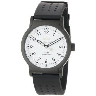   Bravo Rubber Black White Dial Polyurethane Watch Watches 