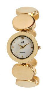 Jules Jurgensen Womens Gold Tone Link Watch # JJ5000G Watches 