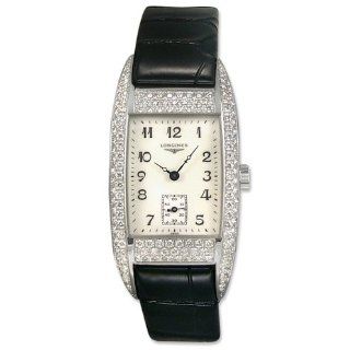 Longines BelleArti L25010930 Luxury Pave Diamond Mother of Pearl 