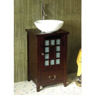 Orient Yuki 18 Bathroom Vanity in Vintage Walnut