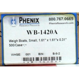 Phenix WB 1420A Weigh Boats, Small, 1.61 x 1.61x 0.31 