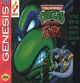 Teenage Mutant Ninja Turtles Tournament Fighters Sega Genesis, 1993