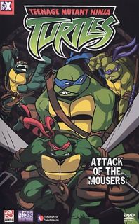 Teenage Mutant Ninja Turtles   Vol. 1 Attack of the Mousers DVD, 2003, Edited