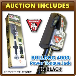 Fulton 4000 BLACK Bulldog A Frame 12v Power Electric Traile​r Tongue 