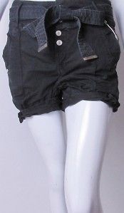 Star Raw Black Shorts Pants Women $130 New Size 27