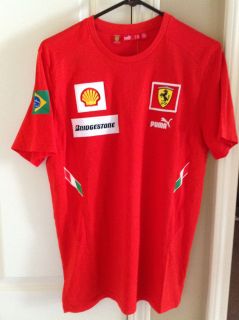 PUMA Ferrari Massa T shirt **MSRP $50.00**