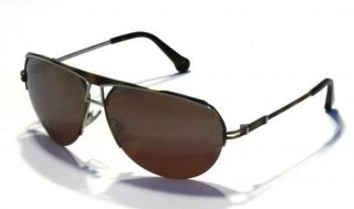 John Galliano Sunglasses JG 19 16G Silver Havana / Brown Lens