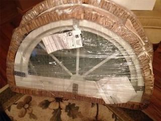 Anderson Series 100 Window Circle Top Arch Double Pane PVC New