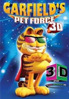 Garfields Pet Force DVD, 2010, 3D