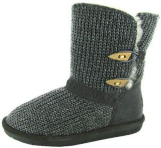 Bearpaw Womens Abigail Knit Boots Sheepskin  Shoes 