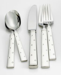 kate spade new york Larabee Dot Stainless Flatware Collection 