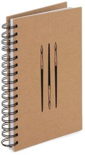   Kraft Icons Spiral Sketchbook (8.5x5.5) by Barnes 