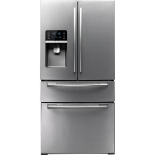 Shop Samsung 26 cu ft 4 Door French Door Refrigerator (Stainless Steel 