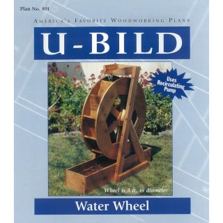 Shop U Bild Water Wheel Woodworking Plan at Lowes