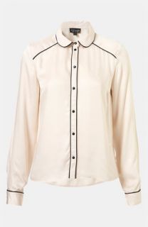 Topshop Emily Piped Shirt  