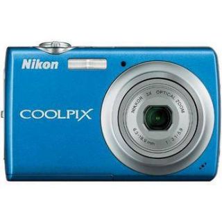 Nikon Coolpix S220 Digital Camera (Cobalt Blue) 26149 
