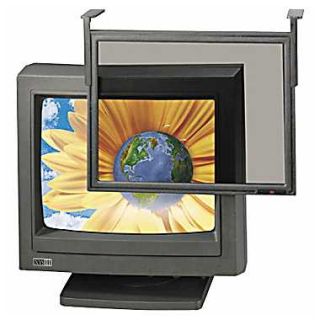 3M™ LCD/CRT Monitor 17 18 Anti Glare Glass Computer Filter, Black 