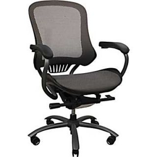  Kronos™ Mesh Managers Mid Back Chair, Taupe/Gray  Staples 