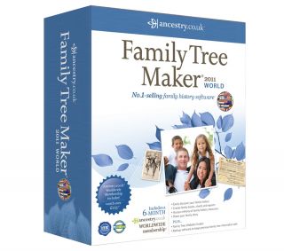 ANCESTRY Family Tree Maker 2011 World Edition  Pixmania UK