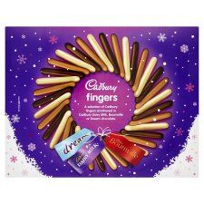 Cadbury Fingers Selection Carton 375G   Groceries   Tesco Groceries