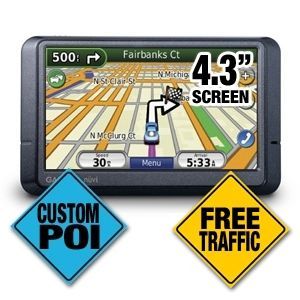 Garmin Nuvi 265W/WT GPS   4.3 Touch Screen, Text To Speech, Free 