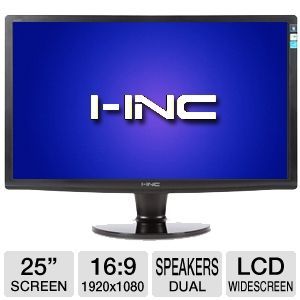 Inc IH253DPB 25 Class Widescreen LCD HD Monitor   1920 x 1080, 169 