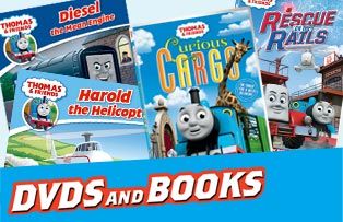 Buy Thomas the tank engine DVDs and books at Argos including Day of 