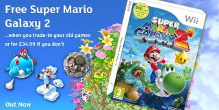 Free Super Mario Galaxy 2 for Wii   when you trade in your old 