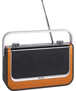 Buy Bush Outline Stereo DAB Radio   Wood at Argos.co.uk   Your Online 