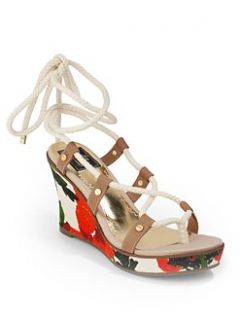 Milly for Sperry   Milly Southport Ghillie Wedge Sandals