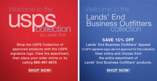 USPS Employee Deal brought to you by Lands End Business Outfitters